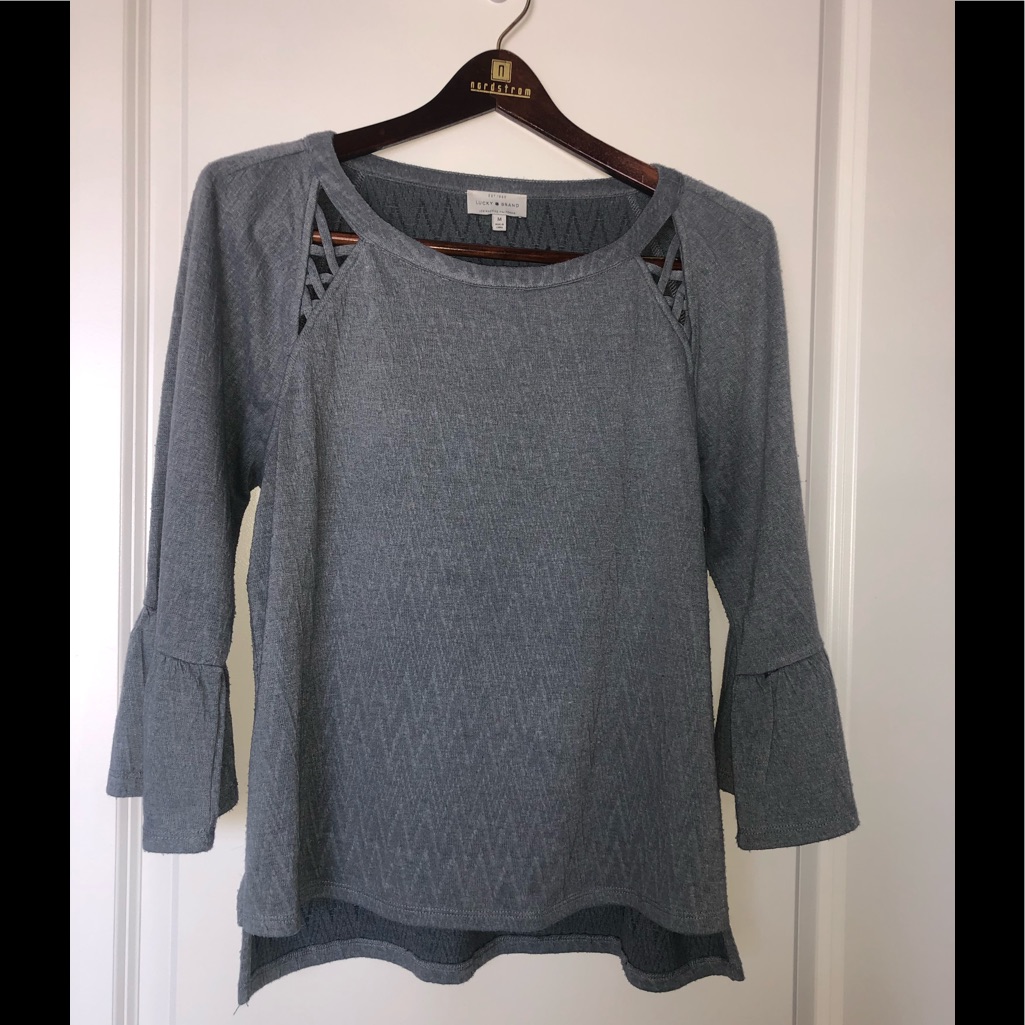 Lucky Brand Bell Sleeve Top